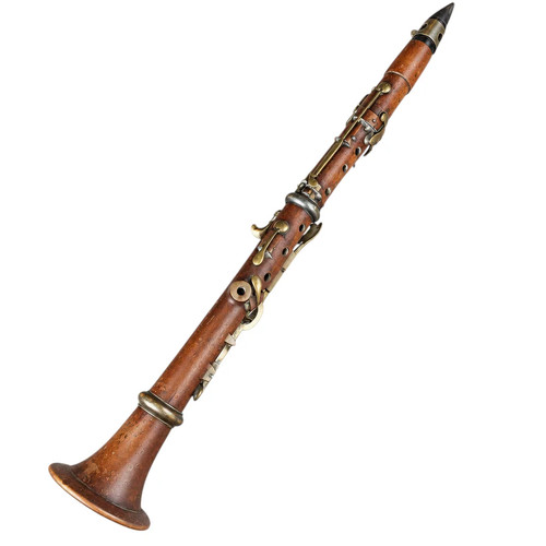 Alte antike klarinette braun - alte,