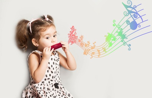 Kinder mundharmonika fun - kinder, kids