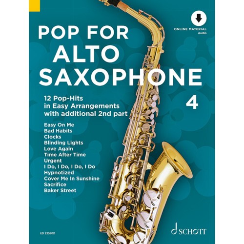 Schott music pop for alto - pop,