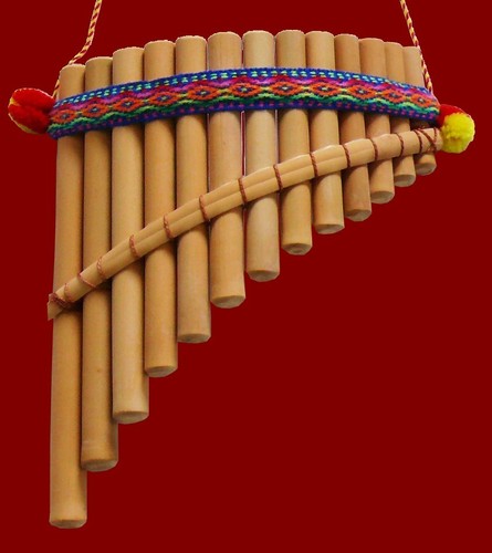 Panflöte bambus 17cm - panflöte,
